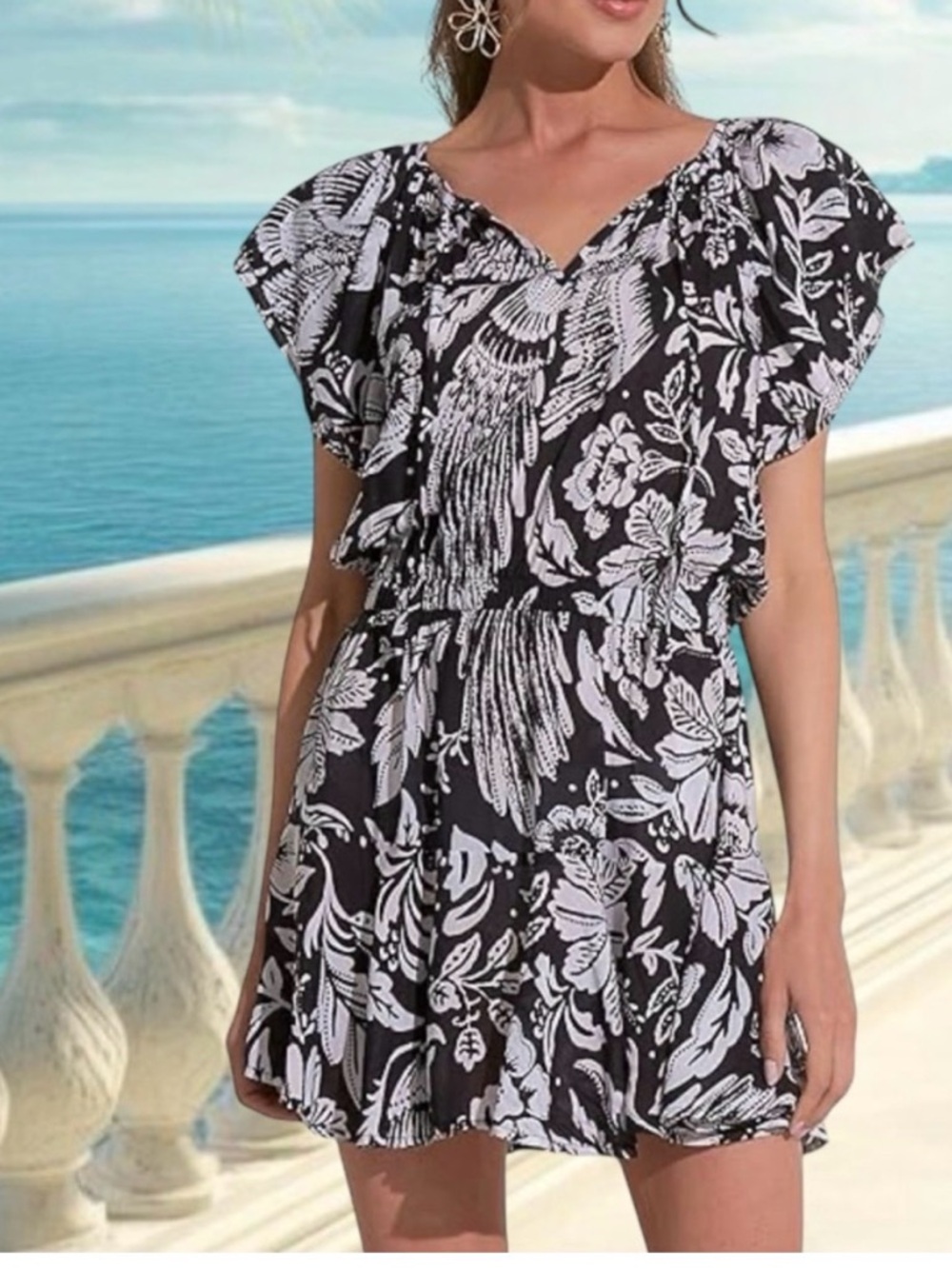 Elan Cover Up Dress NWT Size Medium